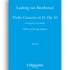 Beethoven Violin concerto in D Major quintet arrangement - All Parts