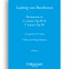 020 Ludwig van Beethoven - Romances in F major and G major Op.50 & Op.40 - All Parts