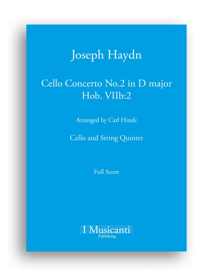 023 Joseph Haydn - Cello Concerto No.2 in D major Hob. VIIb2 - Full Score Cover