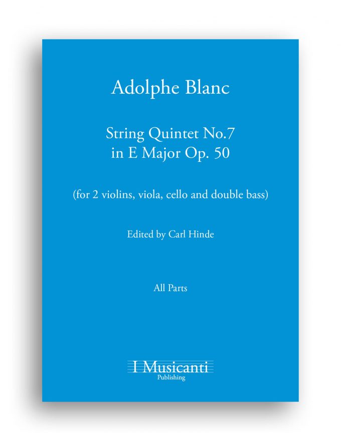 056 Adolphe Blanc - String Quintet No.7 in E Major Op. 50 - All Parts