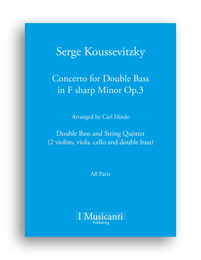046 Serge Koussevitzky - Concerto for Double Bass in F sharp Minor Op.3 - All Parts