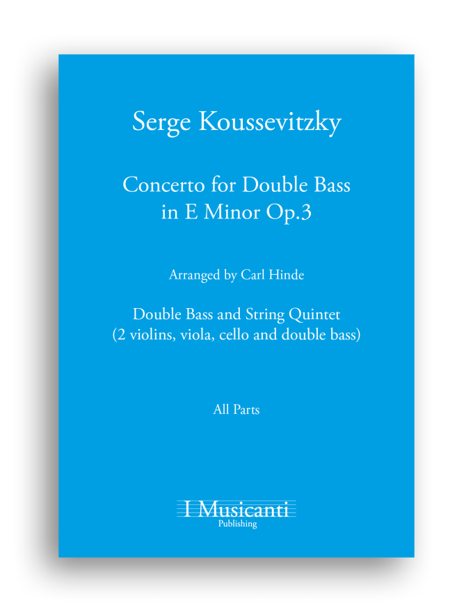 048 Serge Koussevitzky - Concerto for Double Bass in E Minor Op.3 - All Parts