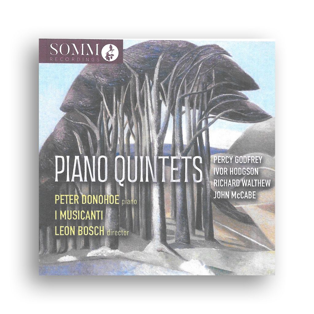 PIANO QUINTETS- Godfrey, Hodgson, Walthew, McCabe - square