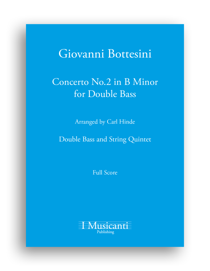 051 Giovanni Bottesini - Concerto No.2 in B Minor for Double Bass - Full Score